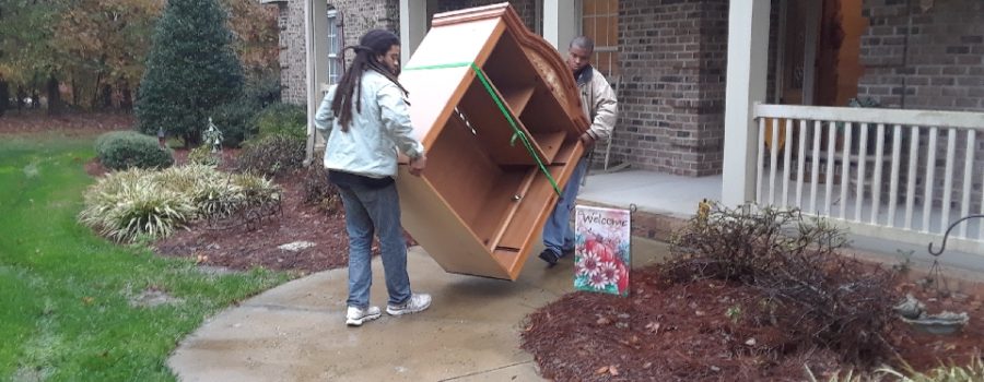 moving furniture